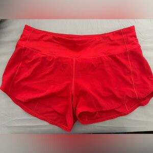 lululemon athletica Red Women Shorts